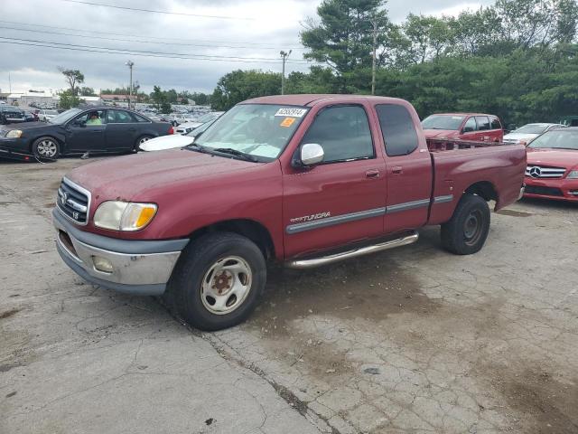 5TBRT3419YS012572 - 2000 TOYOTA TUNDRA ACCESS CAB ბურგუნდია ფოტო 1
