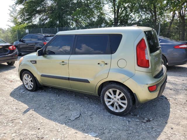 KNDJT2A54D7617190 - 2013 KIA SOUL GREEN photo 2