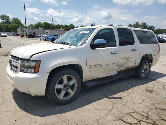 1GNSKKE35BR165856 - 2011 CHEVROLET SUBURBAN K1500 LTZ WHITE photo 1