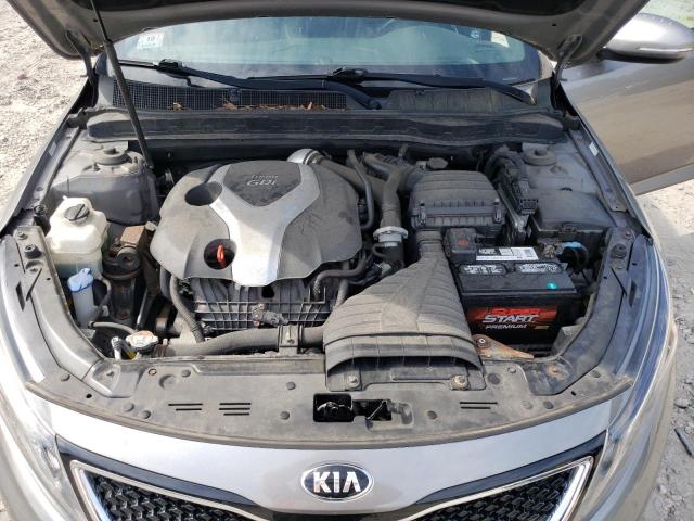 5XXGR4A67FG507466 - 2015 KIA OPTIMA SX GRAY photo 11