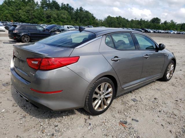 5XXGR4A67FG507466 - 2015 KIA OPTIMA SX GRAY photo 3