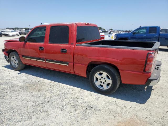 2GCEC13T861230584 - 2006 CHEVROLET SILVERADO C1500 RED photo 2