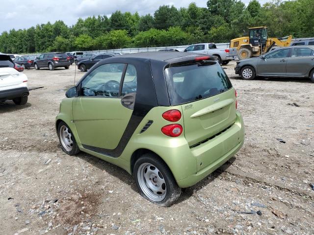 WMEEJ3BA0BK464439 - 2011 SMART FORTWO PURE GREEN photo 2