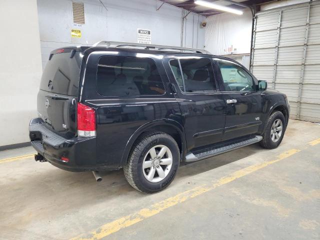 5N1AA08C68N604694 - 2008 NISSAN ARMADA SE BLACK photo 3