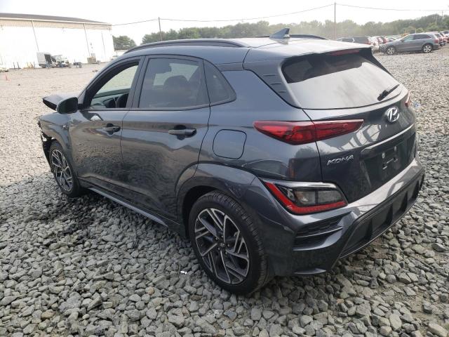 KM8K3CA33NU919111 - 2022 HYUNDAI KONA N LINE GRAY photo 2