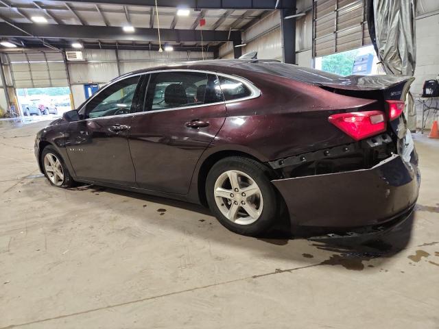 1G1ZB5ST6LF023296 - 2020 CHEVROLET MALIBU LS ბურგუნდია ფოტო 2