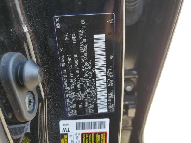 5TDGZRAH5LS514067 - 2020 TOYOTA HIGHLANDER XLE BLUE photo 13
