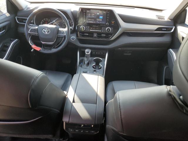 5TDGZRAH5LS514067 - 2020 TOYOTA HIGHLANDER XLE BLUE photo 8