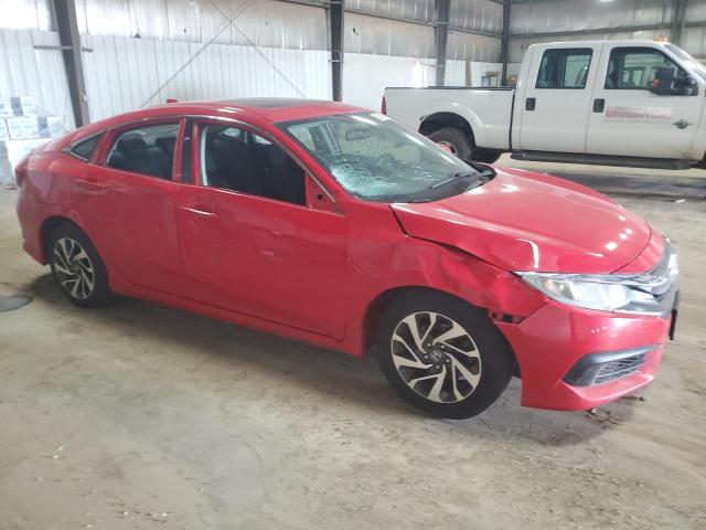 2HGFC2F76HH515594 - 2017 HONDA CIVIC EX RED photo 4