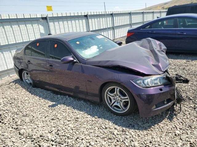 WBAVC93587KX61282 - 2007 BMW 3 SERIES XI იასამნისფერი ფოტო 4