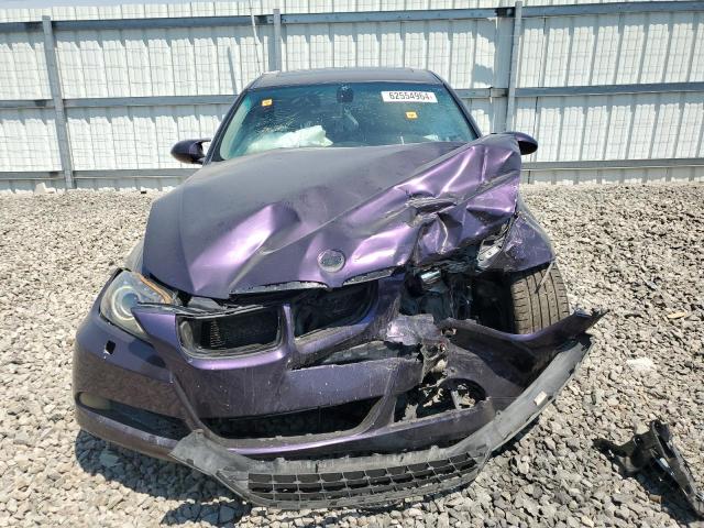 WBAVC93587KX61282 - 2007 BMW 3 SERIES XI იასამნისფერი ფოტო 5