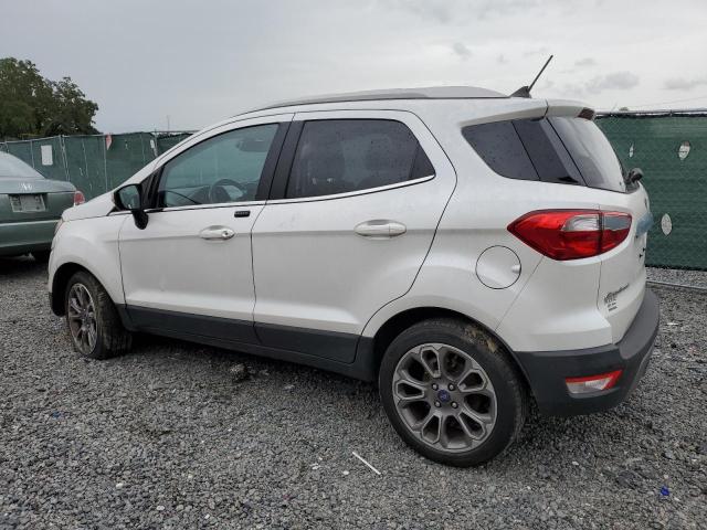 MAJ3S2KE4KC279245 - 2019 FORD ECOSPORT TITANIUM WHITE photo 2