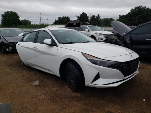 5NPLS4AG6MH007487 - 2021 HYUNDAI ELANTRA SEL WHITE photo 4