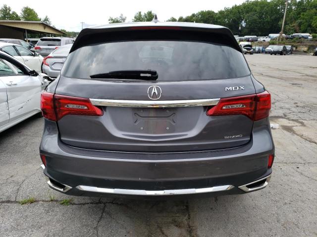 5J8YD4H51JL025277 - 2018 ACURA MDX TECHNOLOGY GRAY photo 6