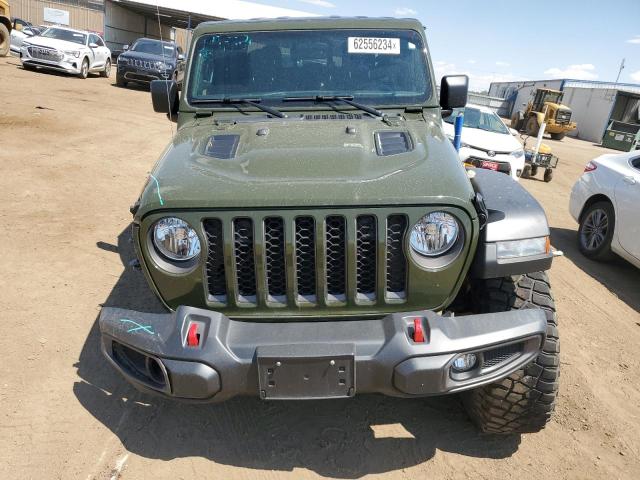 1C6JJTBG6ML610347 - 2021 JEEP GLADIATOR RUBICON GREEN photo 5