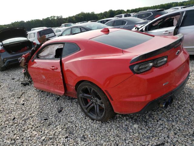 1G1FH1R71M0100065 - 2021 CHEVROLET CAMARO SS RED photo 2