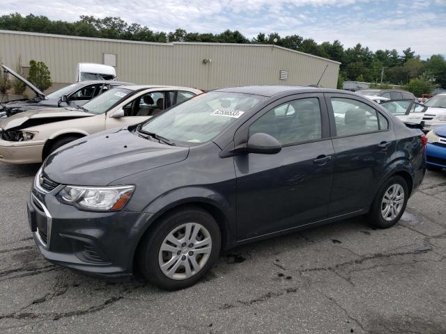 1G1JB5SB6K4136888 - 2019 CHEVROLET SONIC LS 灰色 照片 1