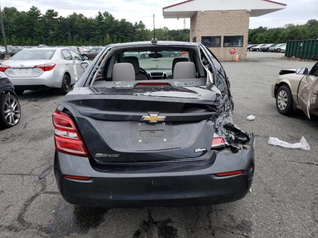 1G1JB5SB6K4136888 - 2019 CHEVROLET SONIC LS 灰色 照片 6