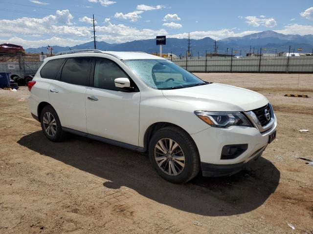 5N1DR2MM2HC626851 - 2017 NISSAN PATHFINDER S WHITE photo 4