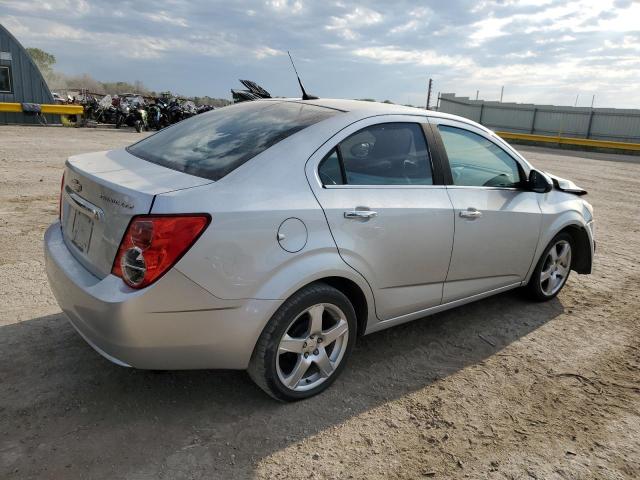 1G1JE5SH5C4185691 - 2012 CHEVROLET SONIC LTZ SILVER photo 3