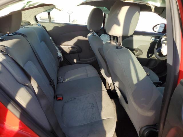 1G1JA5SH1E4173553 - 2014 CHEVROLET SONIC LS RED photo 10