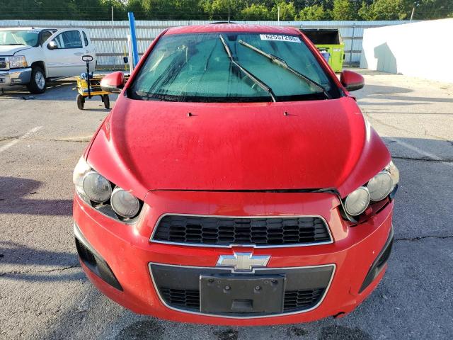 1G1JA5SH1E4173553 - 2014 CHEVROLET SONIC LS RED photo 5