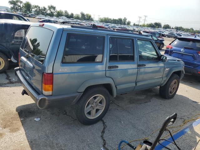 1J4FJ68S4WL250908 - 1998 JEEP CHEROKEE SPORT BLUE photo 3