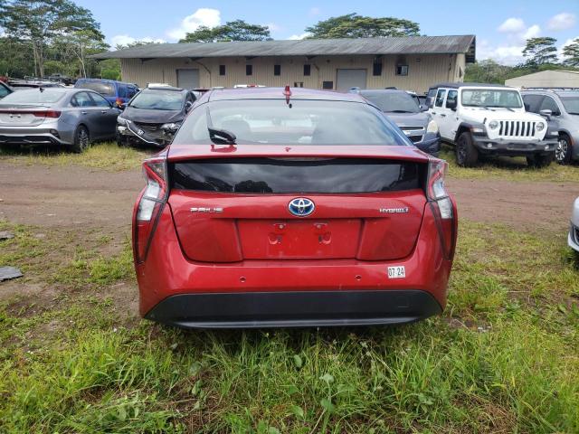 JTDKARFU5H3540815 - 2017 TOYOTA PRIUS 红色 照片 6