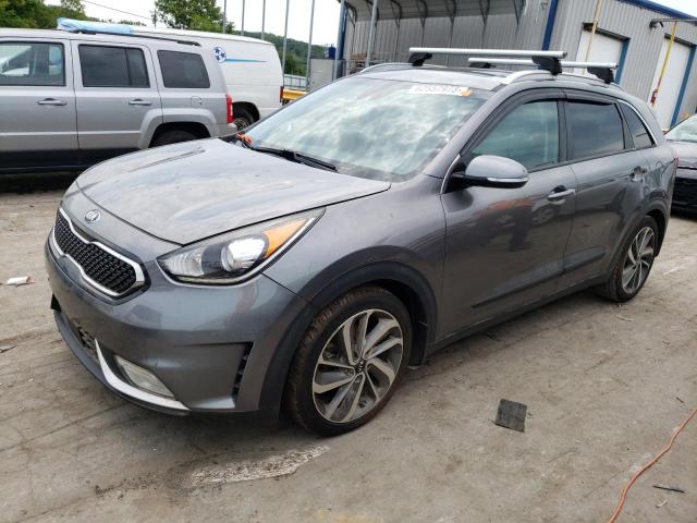 KNDCE3LC5H5043916 - 2017 KIA NIRO EX TOURING GRAY photo 1