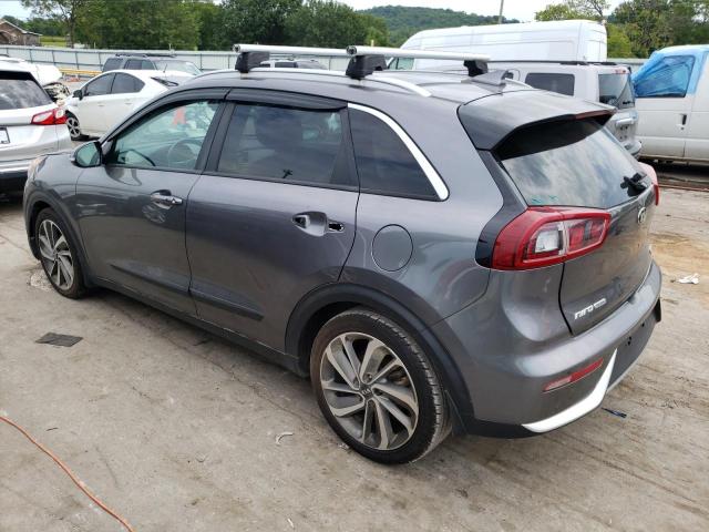 KNDCE3LC5H5043916 - 2017 KIA NIRO EX TOURING GRAY photo 2