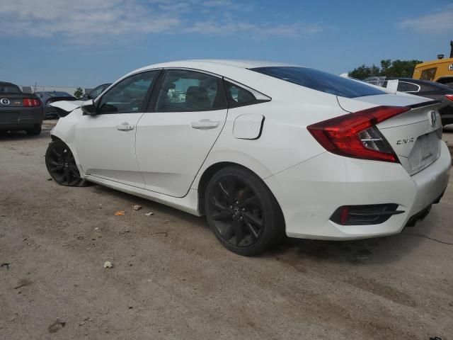 2HGFC2F81KH586430 - 2019 HONDA CIVIC SPORT WHITE photo 2