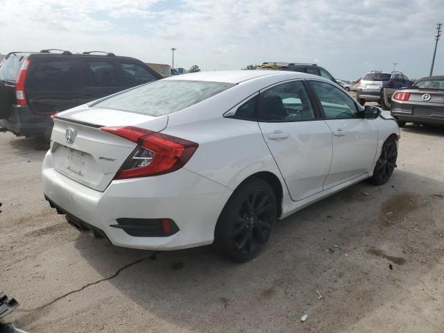 2HGFC2F81KH586430 - 2019 HONDA CIVIC SPORT WHITE photo 3