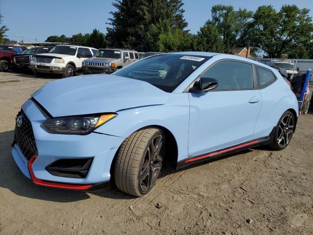 KMHT36AHXNU014964 - 2022 HYUNDAI VELOSTER N BLUE photo 1