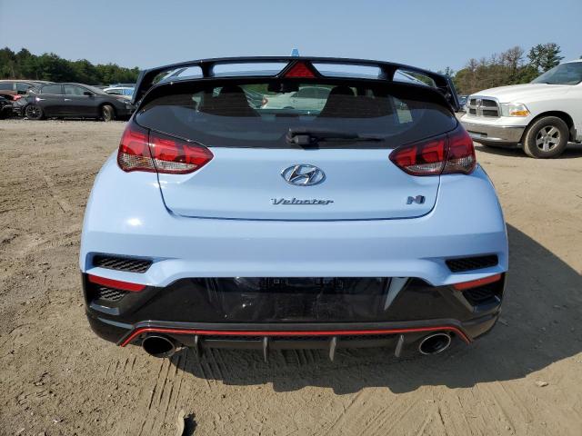 KMHT36AHXNU014964 - 2022 HYUNDAI VELOSTER N BLUE photo 6