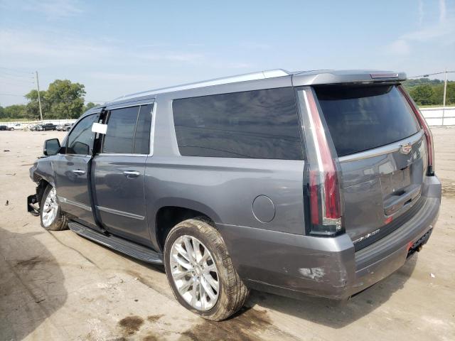 1GYS4HKJ1KR187114 - 2019 CADILLAC ESCALADE ESV LUXURY GRAY photo 2