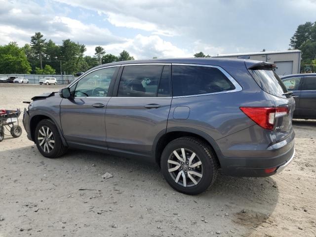5FNYF6H53MB011182 - 2021 HONDA PILOT EXL GRAY photo 2