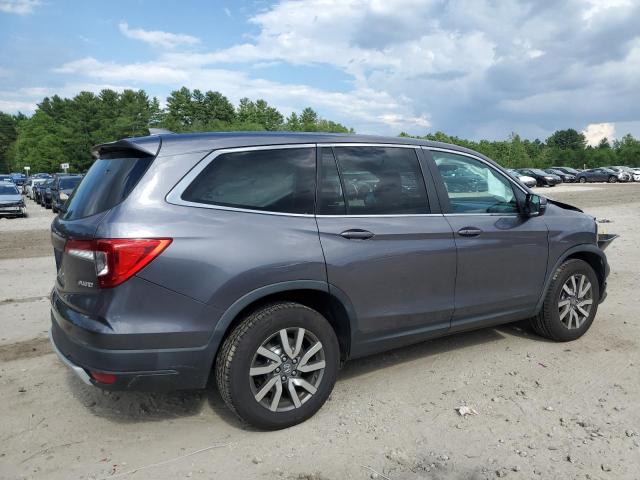 5FNYF6H53MB011182 - 2021 HONDA PILOT EXL GRAY photo 3