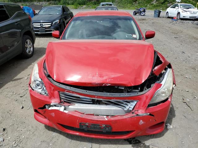 JNKCV66E09M723369 - 2009 INFINITI G37 BASE RED photo 5