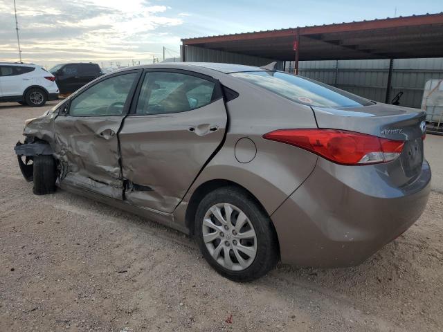 5NPDH4AE3BH025928 - 2011 HYUNDAI ELANTRA GLS SILVER photo 2