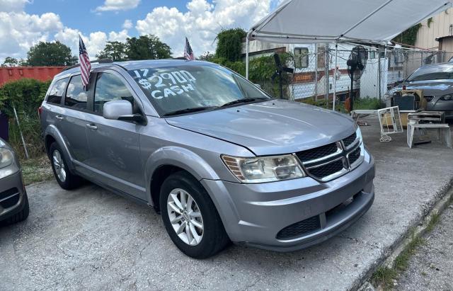 3C4PDCBG2HT588853 - 2017 DODGE JOURNEY SXT SILVER photo 1