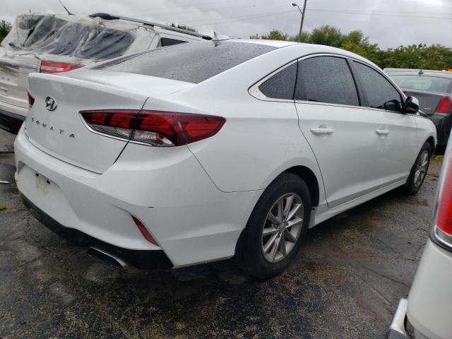 5NPE24AF6KH812399 - 2019 HYUNDAI SONATA SE WHITE photo 3