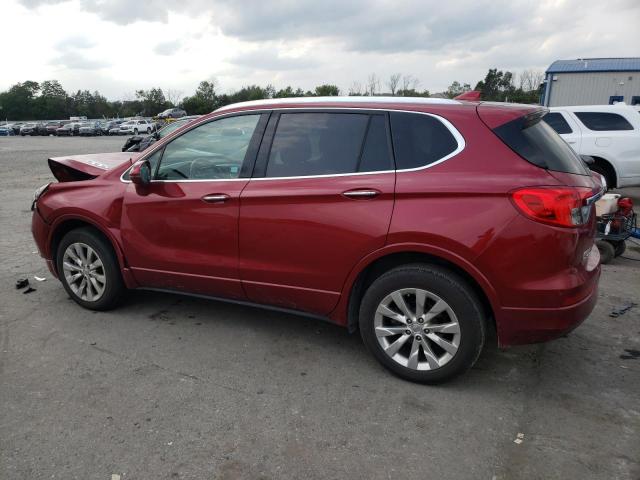LRBFXDSA3HD146852 - 2017 BUICK ENVISION ESSENCE RED photo 2