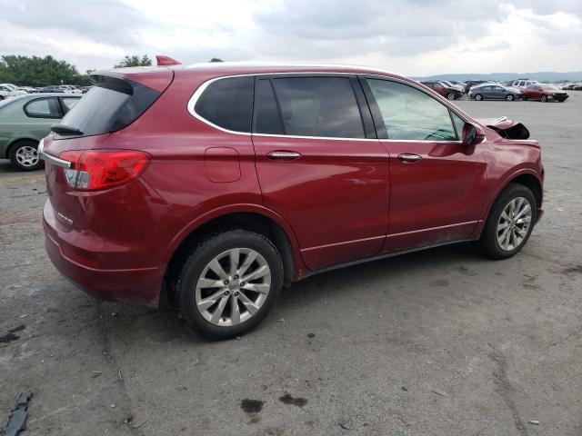 LRBFXDSA3HD146852 - 2017 BUICK ENVISION ESSENCE RED photo 3