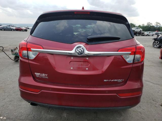 LRBFXDSA3HD146852 - 2017 BUICK ENVISION ESSENCE RED photo 6
