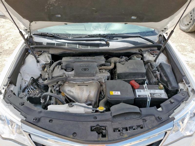 4T4BF1FK3CR218504 - 2012 TOYOTA CAMRY BASE WHITE photo 12