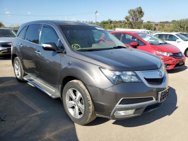 2HNYD2H45BH541418 - 2011 ACURA MDX TECHNOLOGY CHARCOAL photo 1