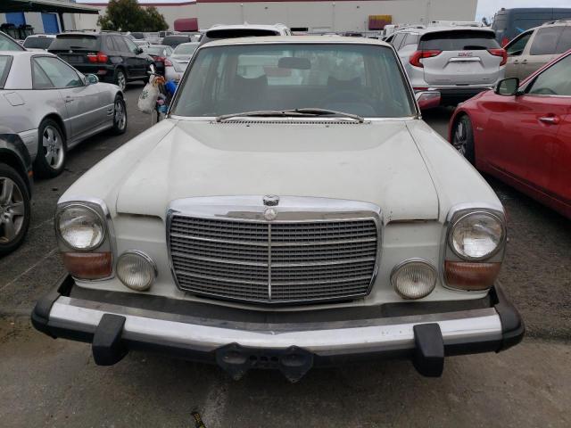 11511412014854 - 1975 MERCEDES-BENZ 300-CLASS WHITE photo 5