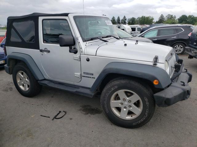 1C4AJWAG1CL281924 - 2012 JEEP WRANGLER SPORT SILVER photo 4