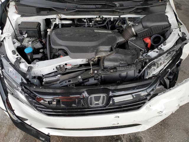 5FNRL6H98LB016392 - 2020 HONDA ODYSSEY ELITE WHITE photo 12