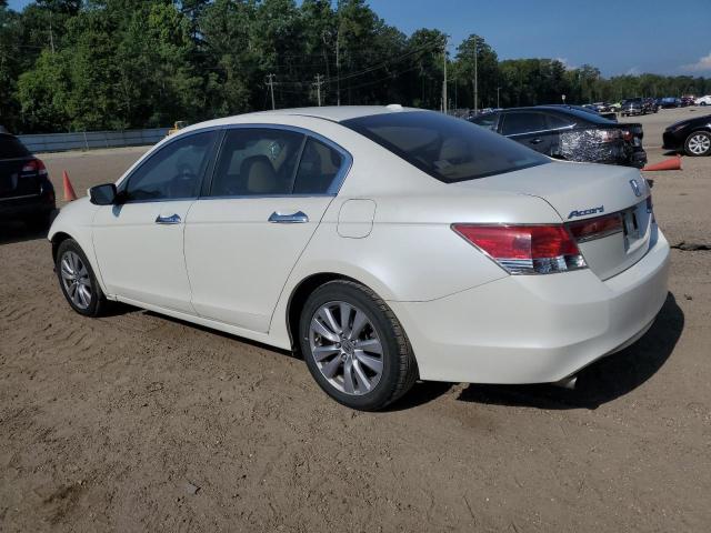 1HGCP3F82BA006646 - 2011 HONDA ACCORD EXL WHITE photo 2